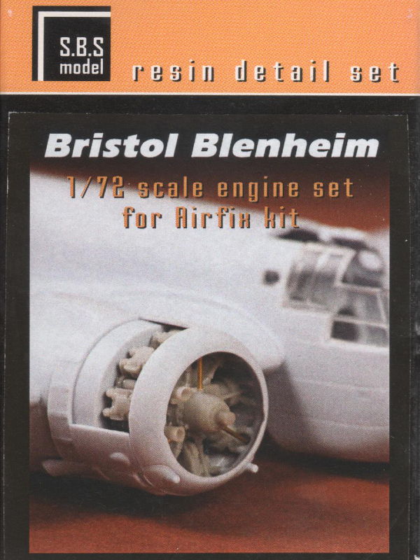 S.B.S Model - Bristol Blenheim engine set