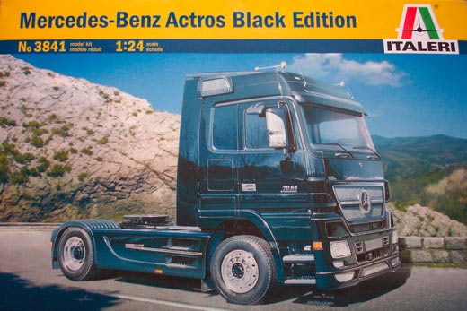 Italeri - Mercedes-Benz Actros Black Edition