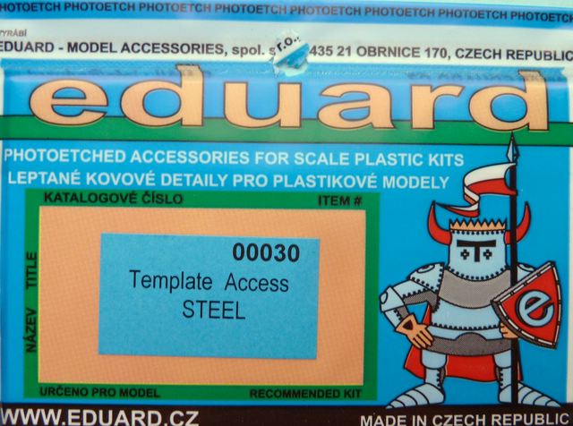 Eduard - Template Access Steel