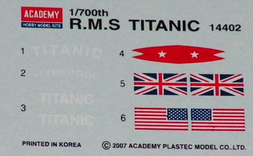 Academy - R.M.S. Titanic