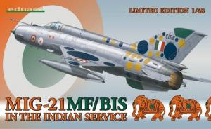 Bausatz: Mig-21 MF/BIS in the Indian Service Limited edition 1/48