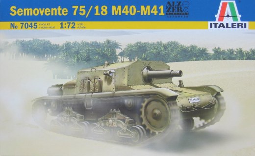Italeri - Semovente 75/18 M40-M41