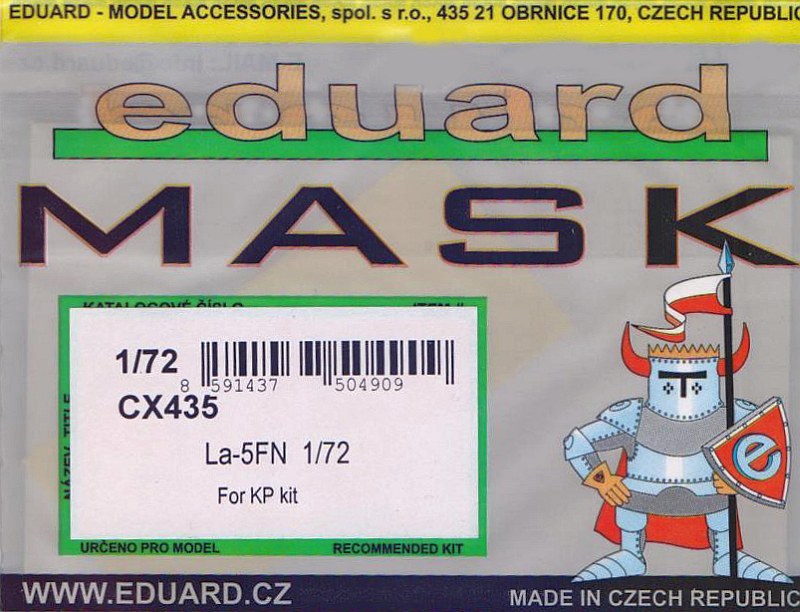 Eduard Mask - La-5FN Mask