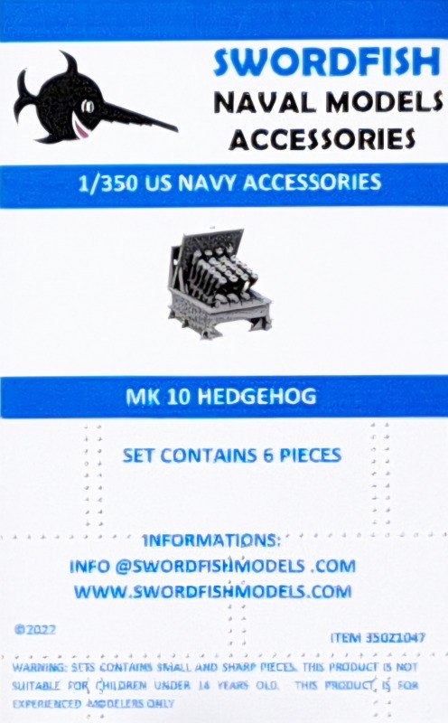 Swordfish Models  - Mk. 10 Hedgehog