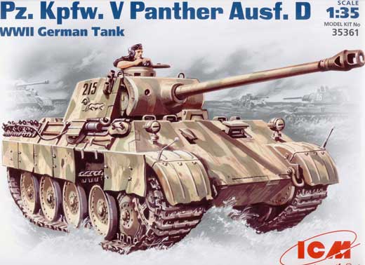 ICM - Pz.Kpfw. V Panther, Ausf. D