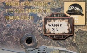 Waffle Pattern Zimmerit for 1/72 Scale StuG III von 
