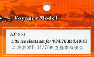 Ice cleats set for T-34/76 Mod.40/41