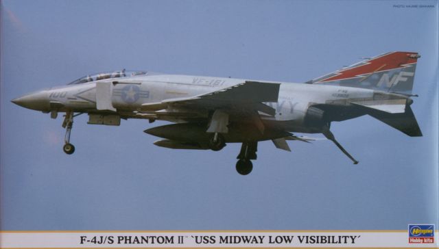 Hasegawa - F-4J/S Phantom II USS Midway low visibility