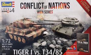 Conflict of Nations WWII Series – Tiger I vs. T34/85 von 