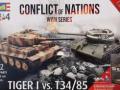 Conflict of Nations WWII Series – Tiger I vs. T34/85 von Revell