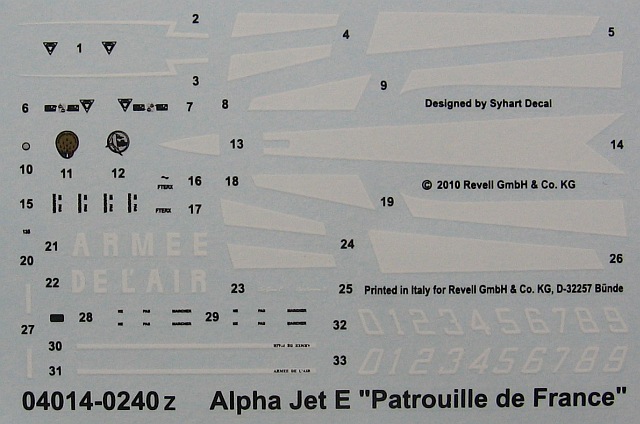 Revell - Alpha Jet "Patrouille de France"
