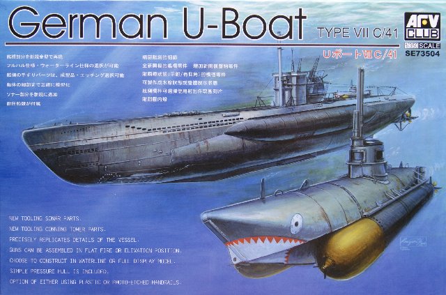 AFV Club - German U-Boat Type VII C/41