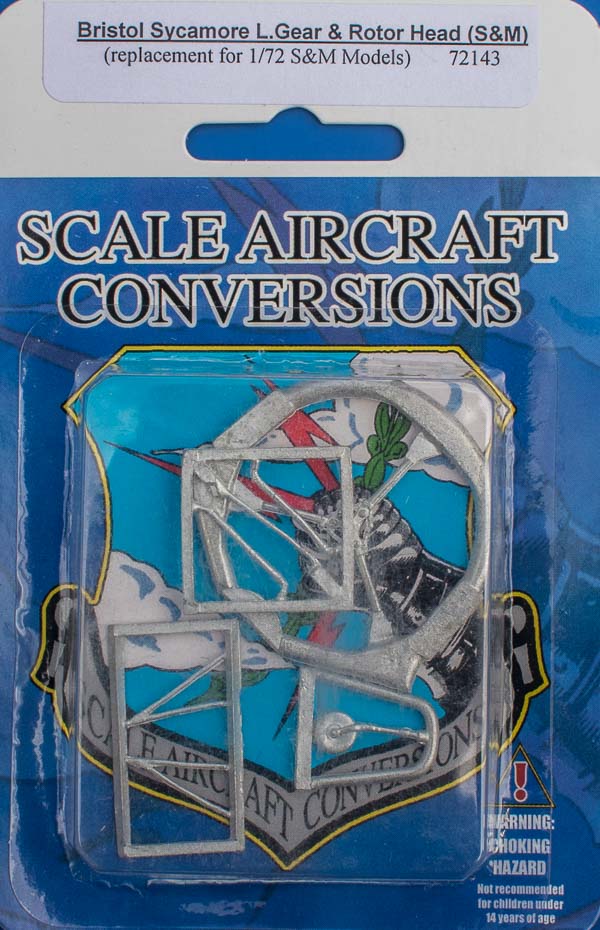 Scale Aircraft Conversions - Bristol Sycamore Landing Gear & Rotor Head