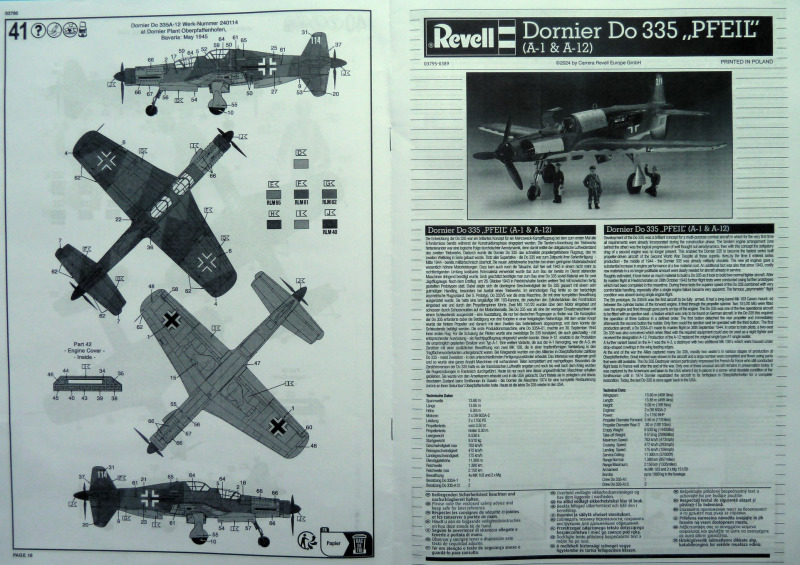 Dornier Do 335 "Pfeil"