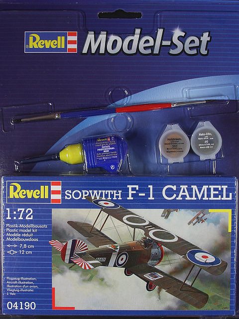 Revell - Sopwith F-1 Camel Model Set