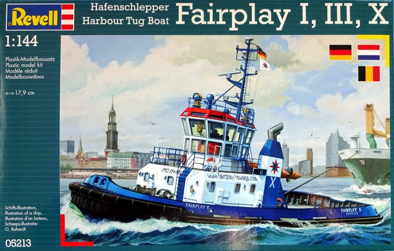 Revell - Hafenschlepper Fairplay I, III, X