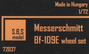 Bausatz: Messerschmitt Bf-109E wheel set