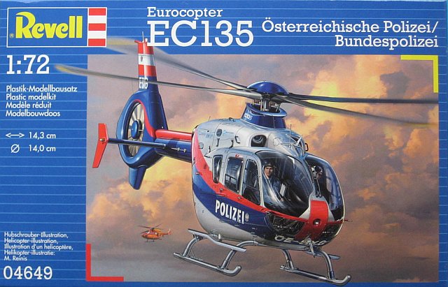 Revell - Eurocopter EC135 Österreichische Polizei/Bundespolizei