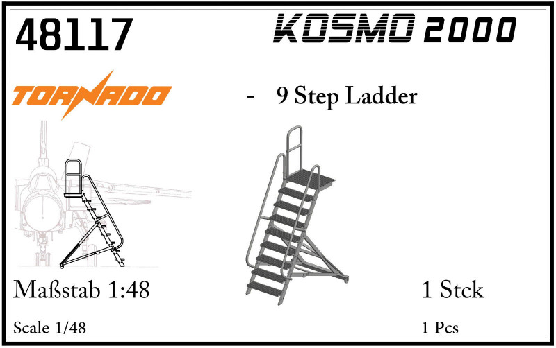 Kosmo 2000 - Tornado 9 Step Ladder