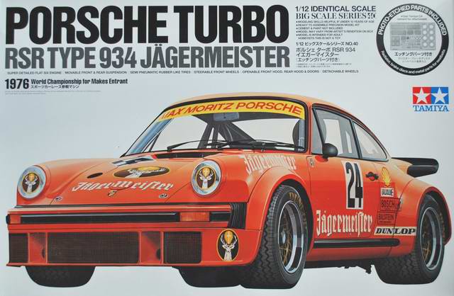 Tamiya - Porsche Turbo RSR Type 934 Jägermeister