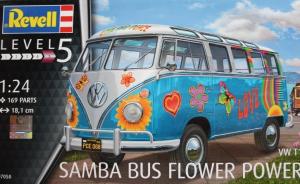 Galerie: VW T1 Samba Bus Flower Power