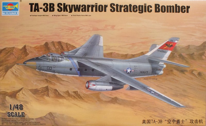 Trumpeter - TA-3B Skywarrior Strategic Bomber