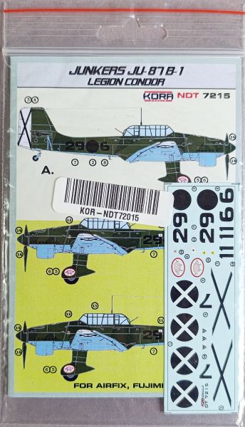 Kora Models - Junkers Ju 87 B-1 Legion Condor