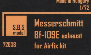 Bausatz: Messerschmitt Bf-109E exhaust