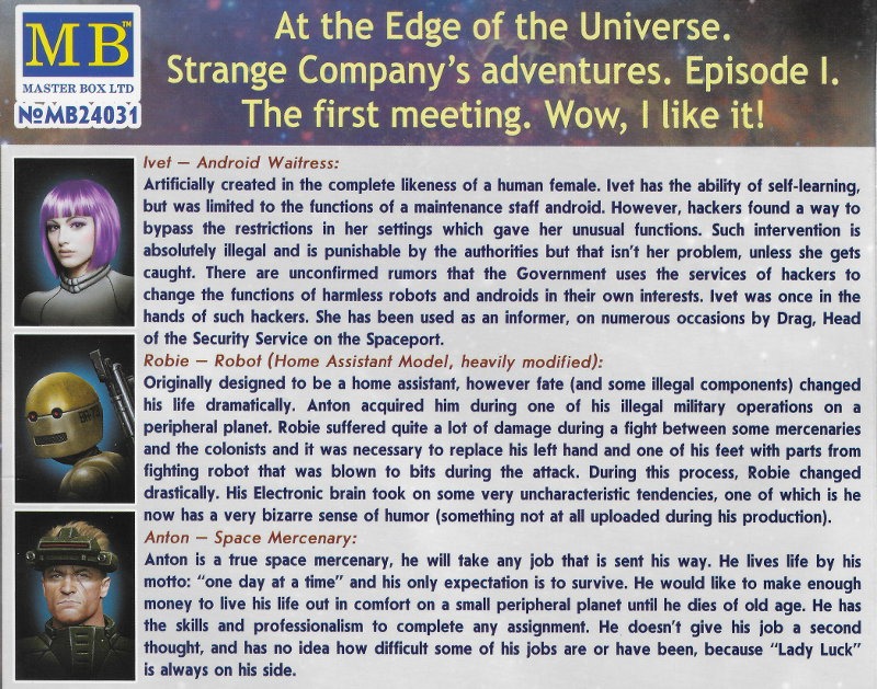 At the Edge of the Universe. Episode I. The first meeting.