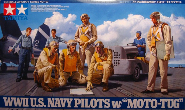 Tamiya - WWII U.S. Navy Pilots w/