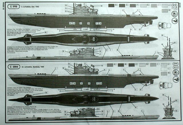 Revell - Deutsches U-Boot Type VII C/41 "Atlantic Version"
