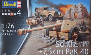 Bausatz: Sd.Kfz. 11 + 7,5 cm Pak 40