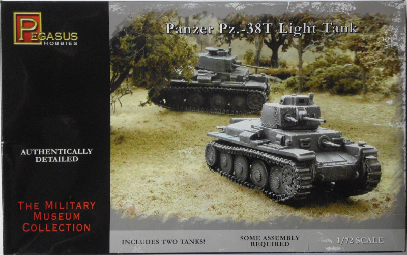 Pegasus Hobbies - Panzer Pz.-38T Light Tank 
