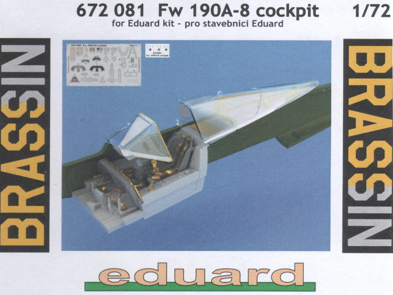 Eduard Brassin - Fw 190A-8 cockpit