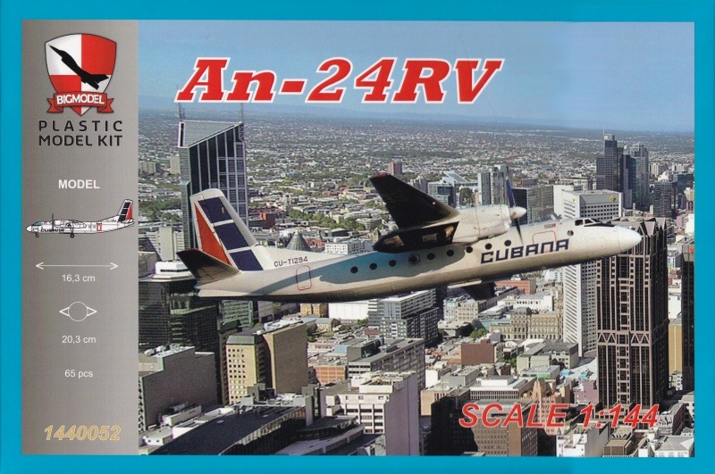 BIGMODEL - Antonov An-24RV Cubana