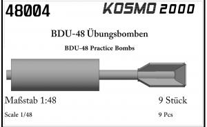 Kit-Ecke: BDU-48 Practice Bombs