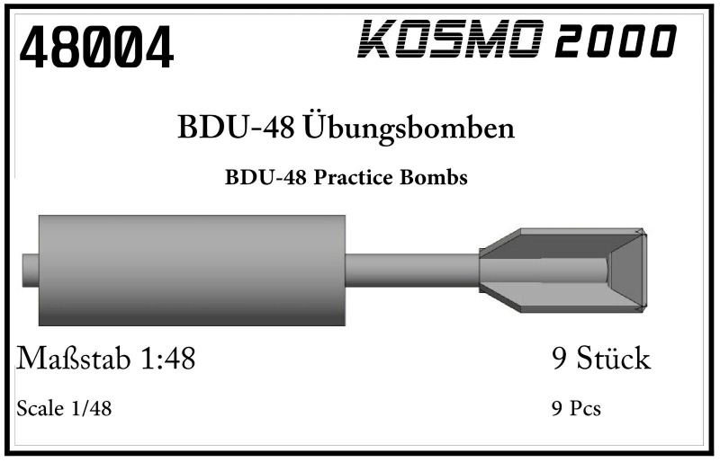 Kosmo 2000 - BDU-48 Practice Bombs