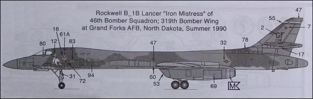 Revell - Strategic Bomber B-1B Lancer