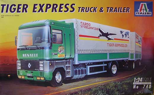 Italeri - Tiger Express Truck und Trailer