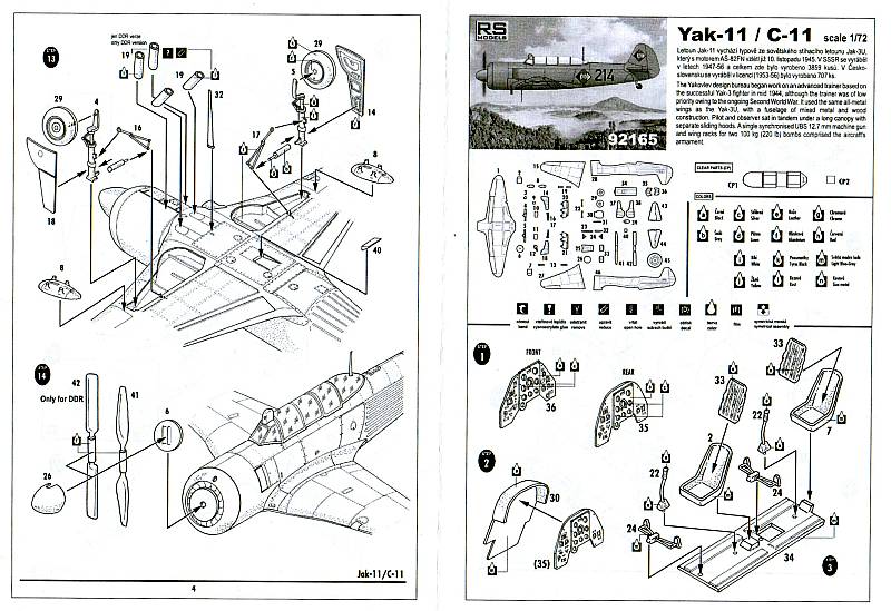 RS Models - Yak-11/C-11 "Moose"