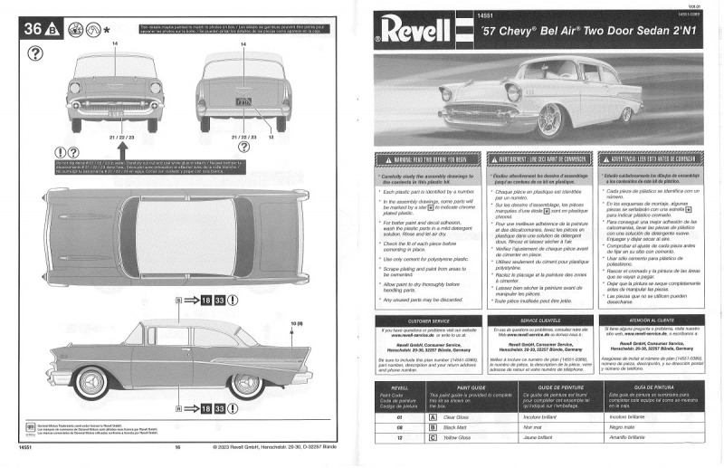 Revell - 1957 Chevrolet Bel Air