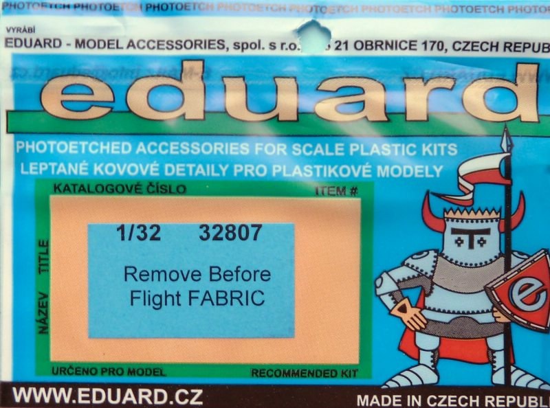 Eduard Ätzteile - Remove Before Flight Fabrics