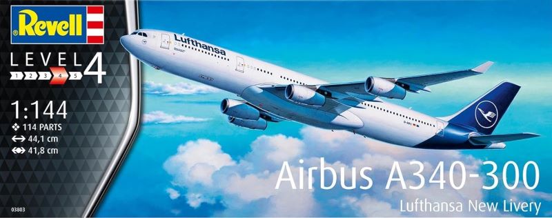 Revell - A340-300 Lufthansa New Livery