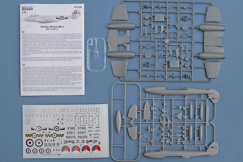 Special Hobby - Gloster Meteor Mk.4 "RAF & KLu"