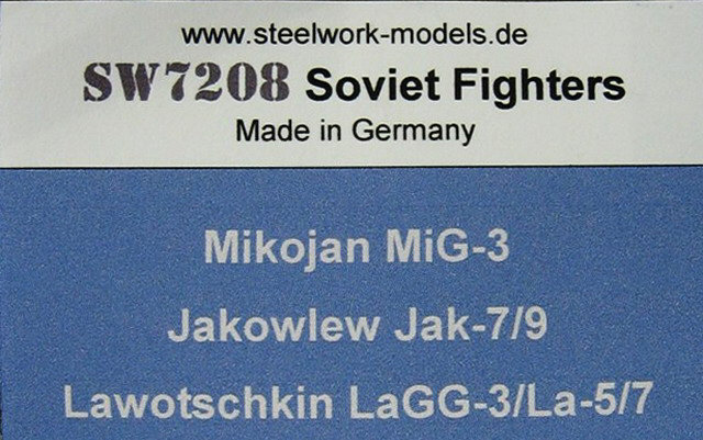 Steelwork Models - Soviet Fighters - Reifen