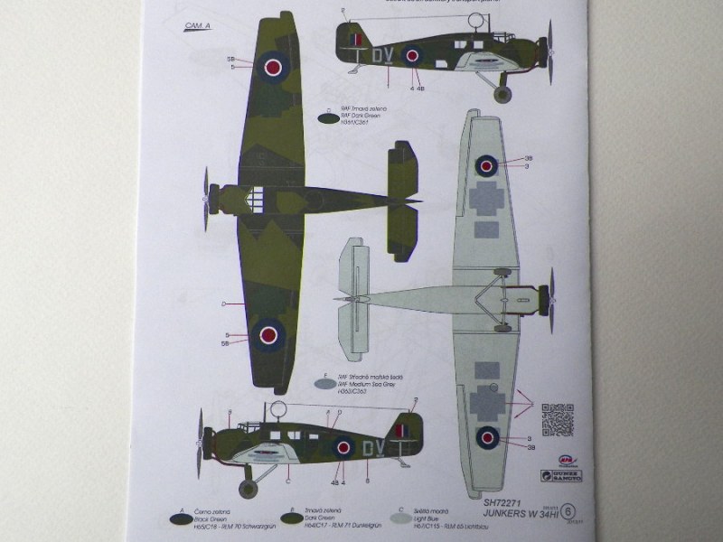 Special Hobby - Junkers W 34HI „RAF Captured Hack Plane“