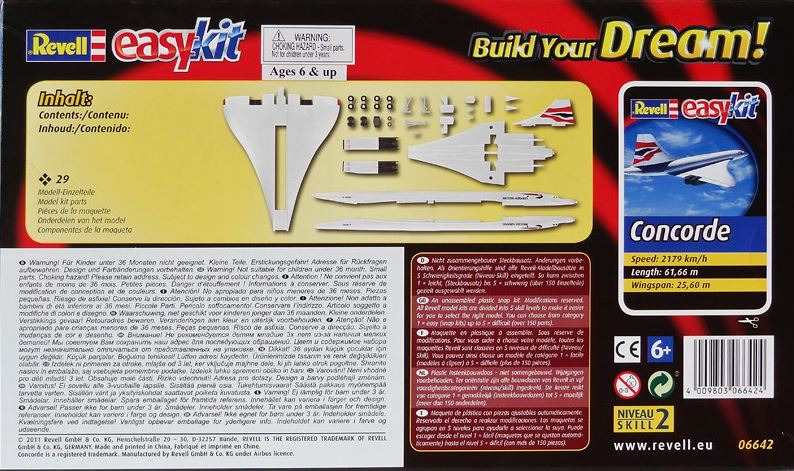 Revell - Easykit Concorde 