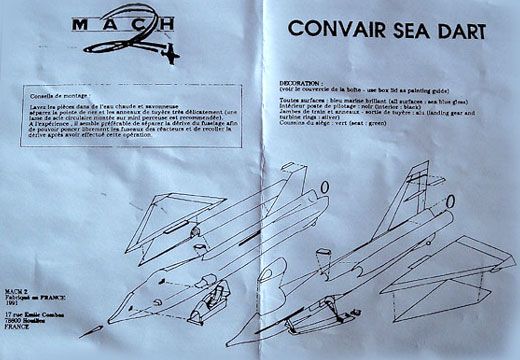 MACH2 - Convair YF2Y-1 Sea Dart