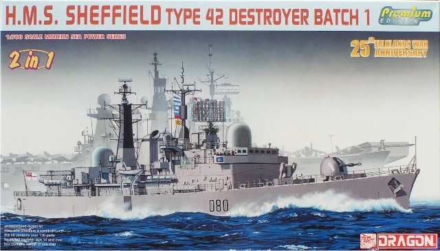 Dragon - HMS Sheffield Typ 42 Destroyer Batch 1