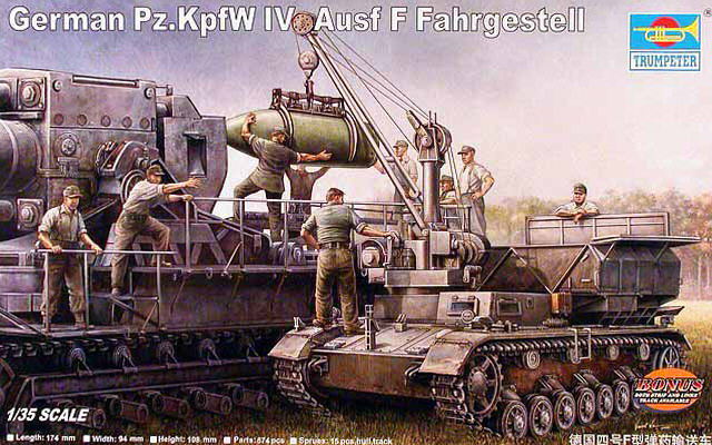 Trumpeter - German Pz.KpfW IV Ausf.F Fahrgestell
